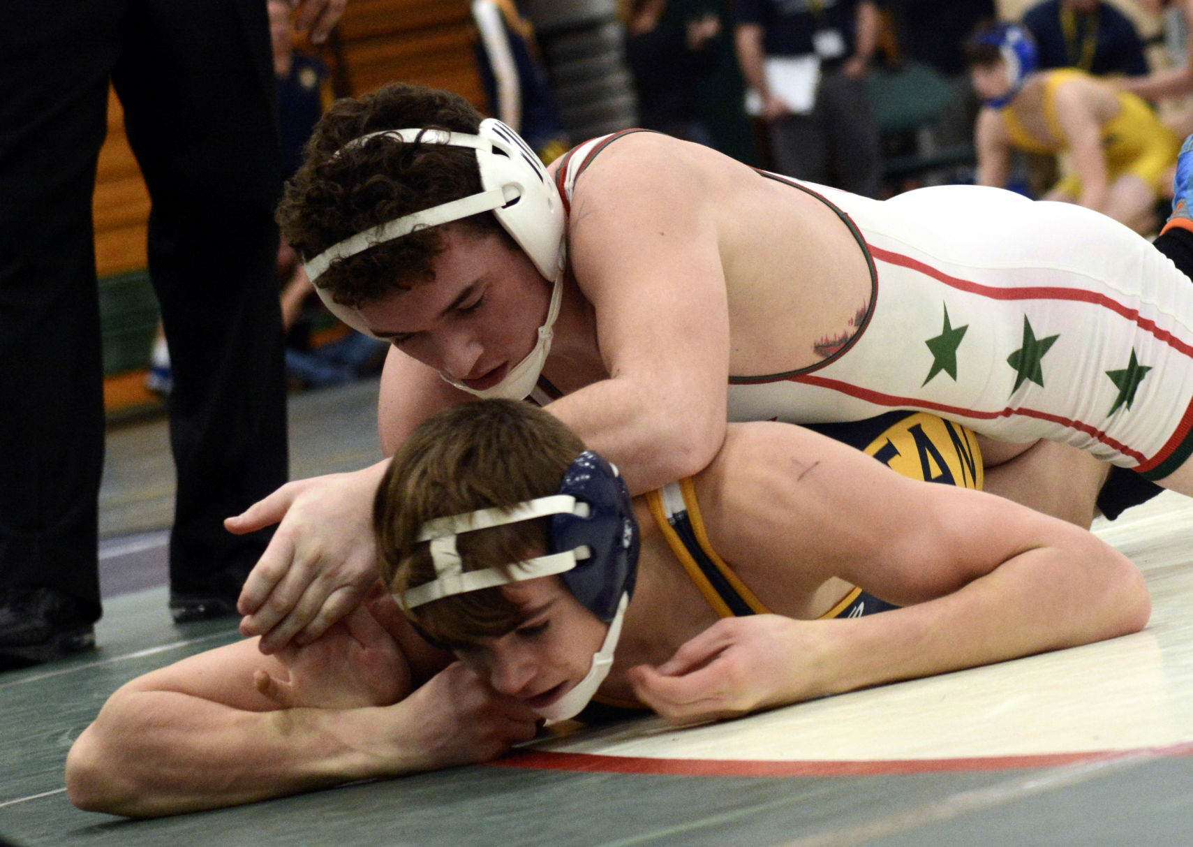 Wrestlers compete in Haines Tournament Finals